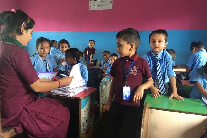 Nepal - Schule